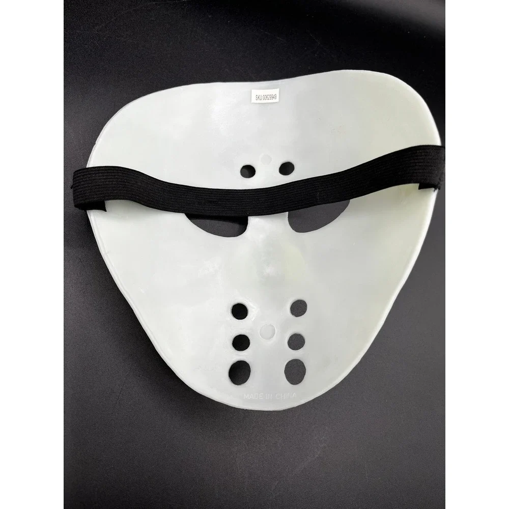Vtg Friday the 13th Horror Mask Costume Glow-In-The-Dark Halloween Party Cosplay